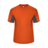 Badger Sport Drive Tee (414700-026604), Color 'Burnt Orange/Graphite'
